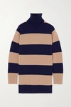 MAX MARA WOOL AND CASHMERE-BLEND TURTLENECK SWEATER