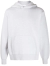 Barrie Ideal Rib-trimmed Oversized Hoodie In Grey