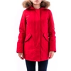 CANADIAN CANADIAN WOMEN'S RED COTTON OUTERWEAR JACKET,CNGCM01NWBRRE XS