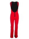 MONCLER MONCLER WOMEN'S RED POLYAMIDE JUMPSUIT,190238553063453 S