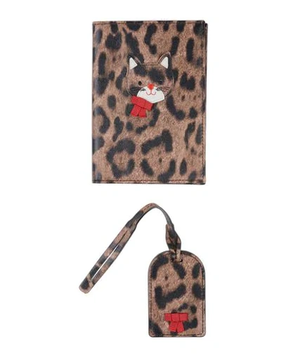 Dolce & Gabbana Babies' Document Holder In Green