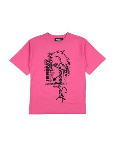 Jeremy Scott T-shirt In Fuchsia