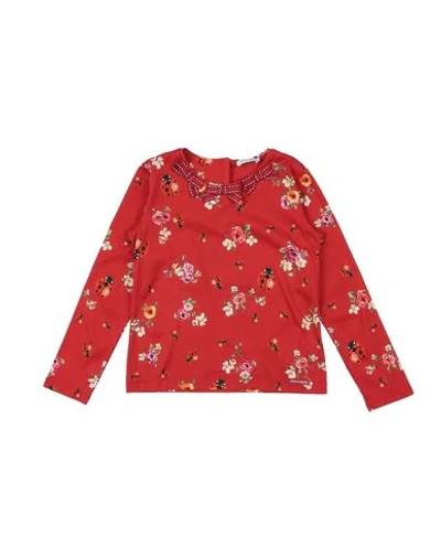 Dolce & Gabbana Kids' T-shirts In Red