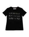 Alberta Ferretti Babies' T-shirts In Black