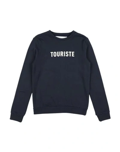 Touriste Sweatshirt In Dark Blue