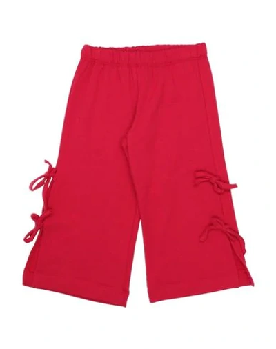 Piccola Ludo Kids' Casual Pants In Red
