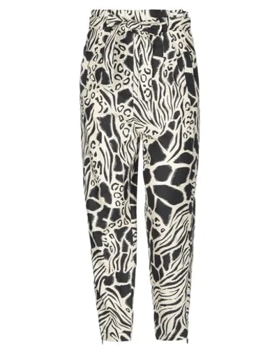 Alberta Ferretti Pants In White