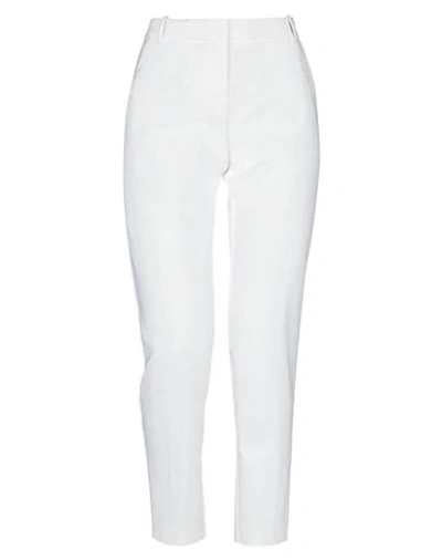 PINKO PINKO WOMAN PANTS WHITE SIZE 10 COTTON, POLYAMIDE, ELASTANE,13506725JI 2