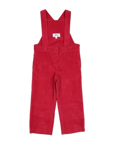 Aletta Baby Overalls In Red