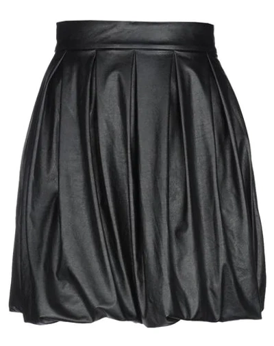 Pinko Midi Skirts In Black