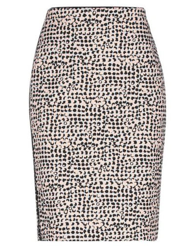 Marc Cain Knee Length Skirts In Beige