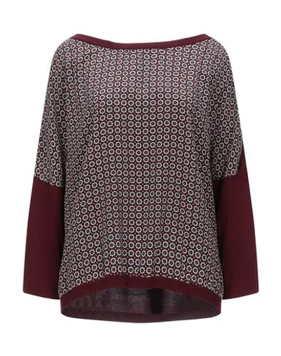 Weekend Max Mara Blouse In Garnet