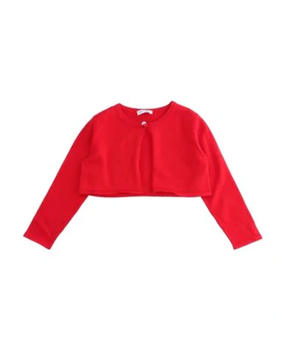 Dolce & Gabbana Kids' Wrap Cardigans In Red