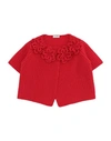 Il Gufo Babies' Cardigan In Red