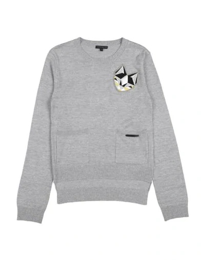 Frankie Morello Kids' Sweater In Light Grey