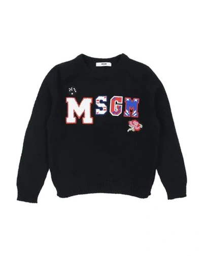 Msgm Sweater In Black