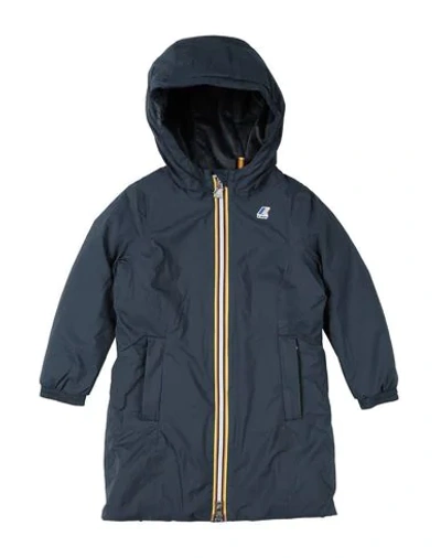 K-way Jacket In Dark Blue