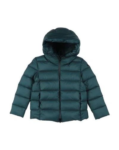 Rrd Kids' Down Jacket In Deep Jade