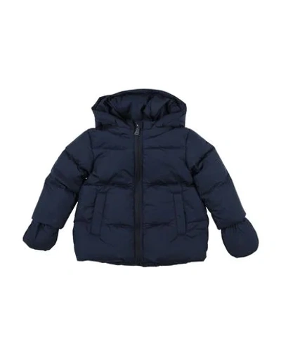 Add Babies' Down Jackets In Dark Blue