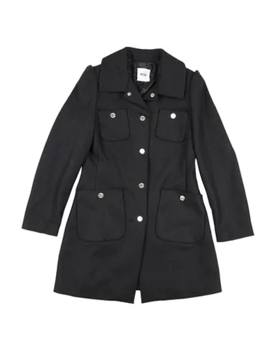 Moschino Coat In Black