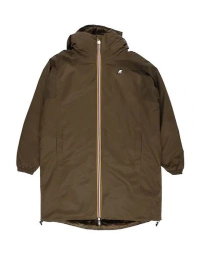 K-way Jacket In Military Green