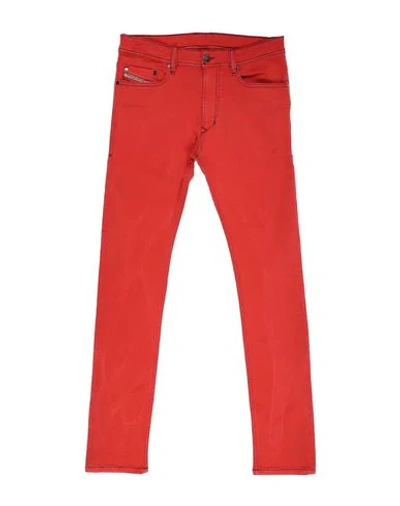 Diesel Kids' Jeans In Red