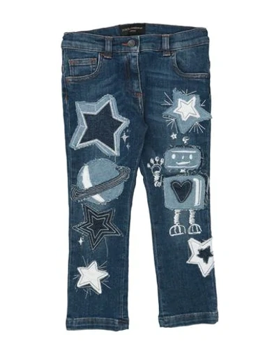 Dolce & Gabbana Denim Pants In Blue