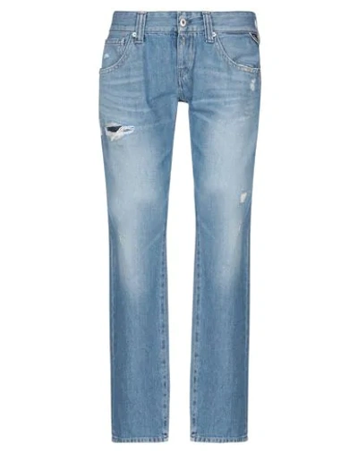 Replay Denim Pants In Blue