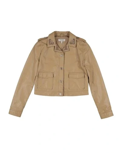 Twinset Jacket In Light Brown