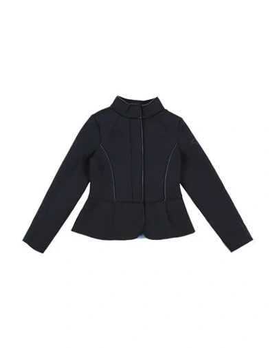 Armani Junior Blazer In Dark Blue