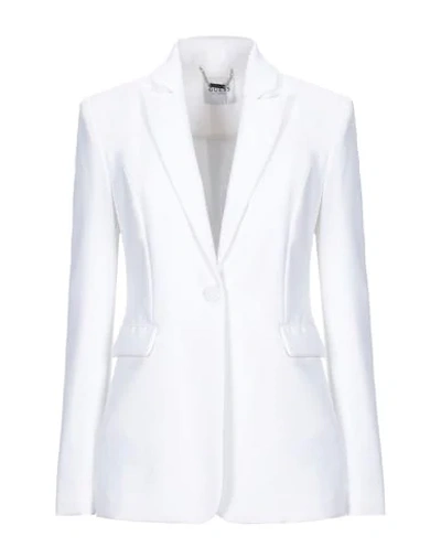 Guess Suit Jackets In White