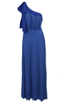 ELISABETTA FRANCHI BLUE VISCOSE DRESS,123D8429-F1A2-CC41-C092-A83F0C076C5C