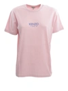 KENZO PINK COTTON T-SHIRT,2074BE73-8AA9-8892-AA7C-7BC6405048AF