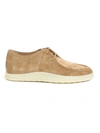 TOD'S BEIGE SUEDE LACE-UP SHOES,6AA27927-35D6-3103-4B1E-33BC781A2FA8