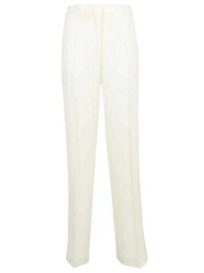 Jil Sander Women's  White Wool Pants