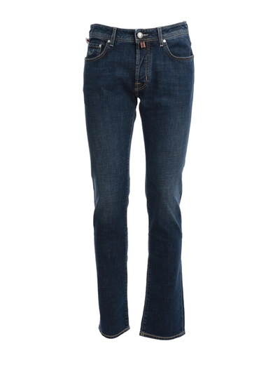 Jacob Cohen Blue Cotton Jeans