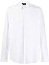 LES HOMMES WHITE COTTON SHIRT,DB0171B8-74C1-B717-A699-288255212244