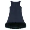28natelier Women's Blue The Frosty Dress In Blue