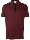 FERRAGAMO EMBROIDERED LOGO POLO SHIRT