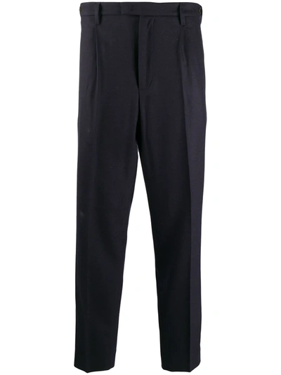 Barena Venezia Straight-leg Tailored Trousers In Blue