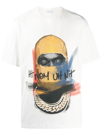 Ih Nom Uh Nit Logo Print T-shirt In White