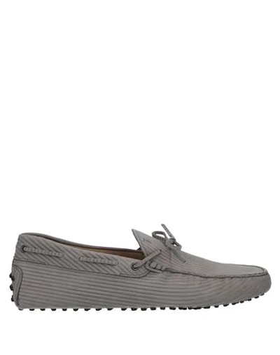 Tod's Loafers In Grey