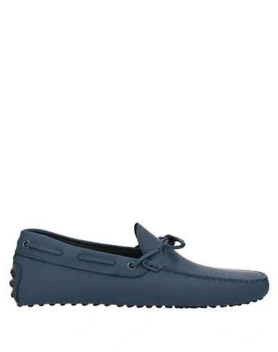 Tod's Loafers In Blue