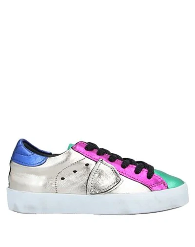 Philippe Model Sneakers In Emerald Green