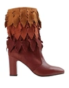 Chie Mihara Ankle Boot In Rust