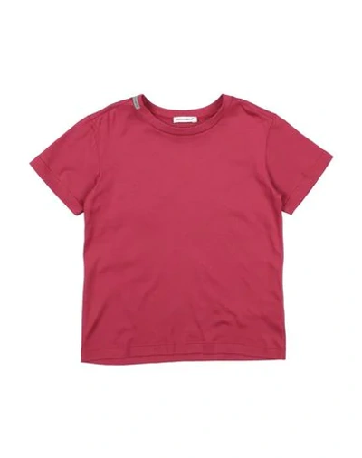 Dolce & Gabbana Babies' T-shirts In Garnet