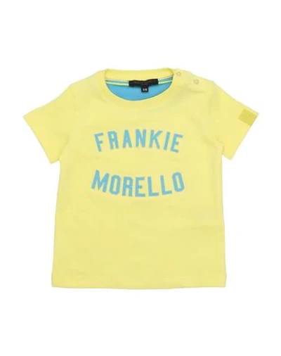 Frankie Morello Babies' T-shirts In Yellow