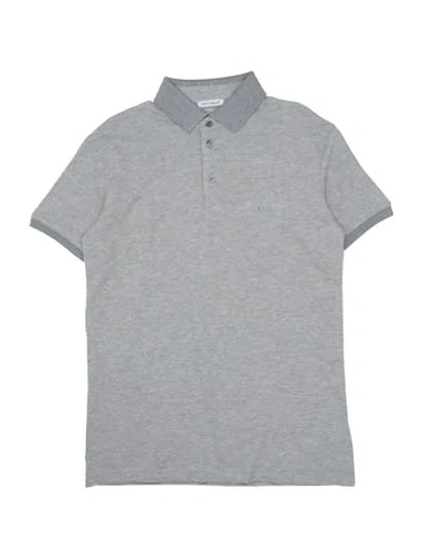 Dolce & Gabbana Polo Shirts In Light Grey