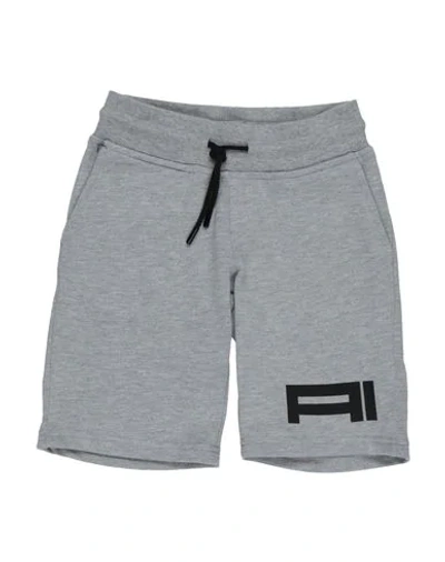 Ai Riders On The Storm Kids' Bermudas In Grey
