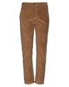 Grey Daniele Alessandrini Pants In Camel